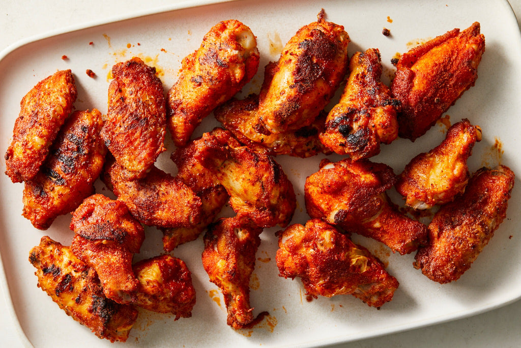 Coffee-Chili Rubbed Chicken Wings: A Spicy Snack