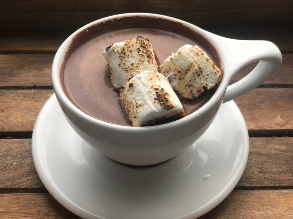 Toasted Marshmallow Hot Cocoa: A Campfire Classic