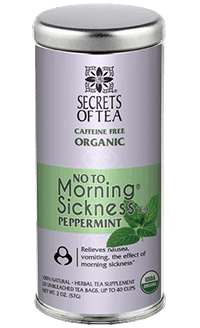 Pregnancy Tea Peppermint Morning sickness Relief: 40 Servings.
