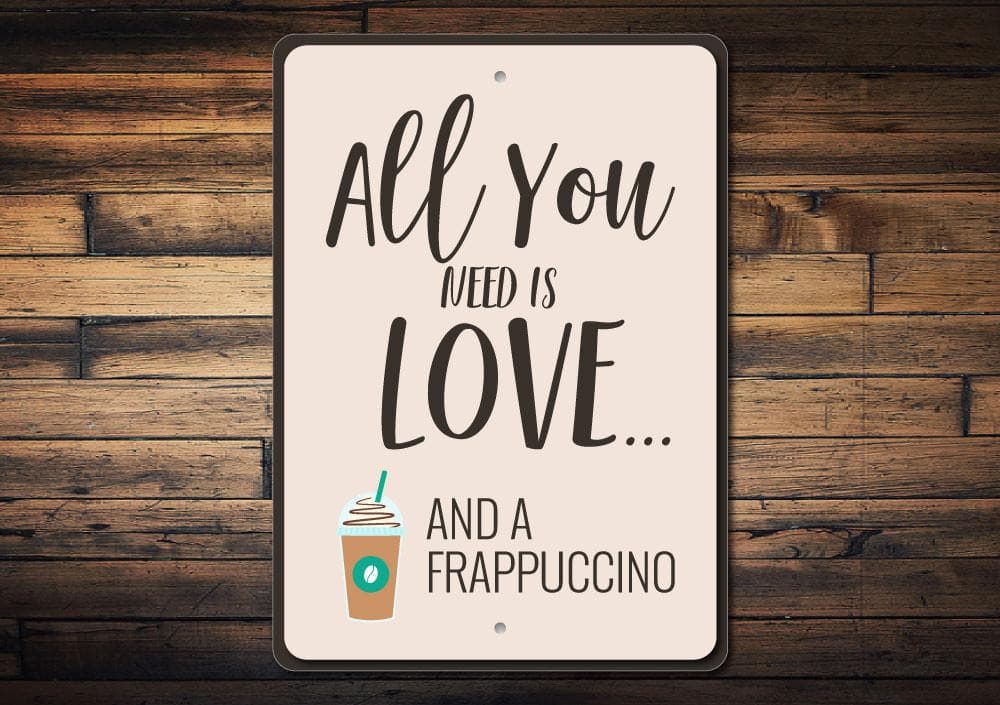 Frappuccino Sign.