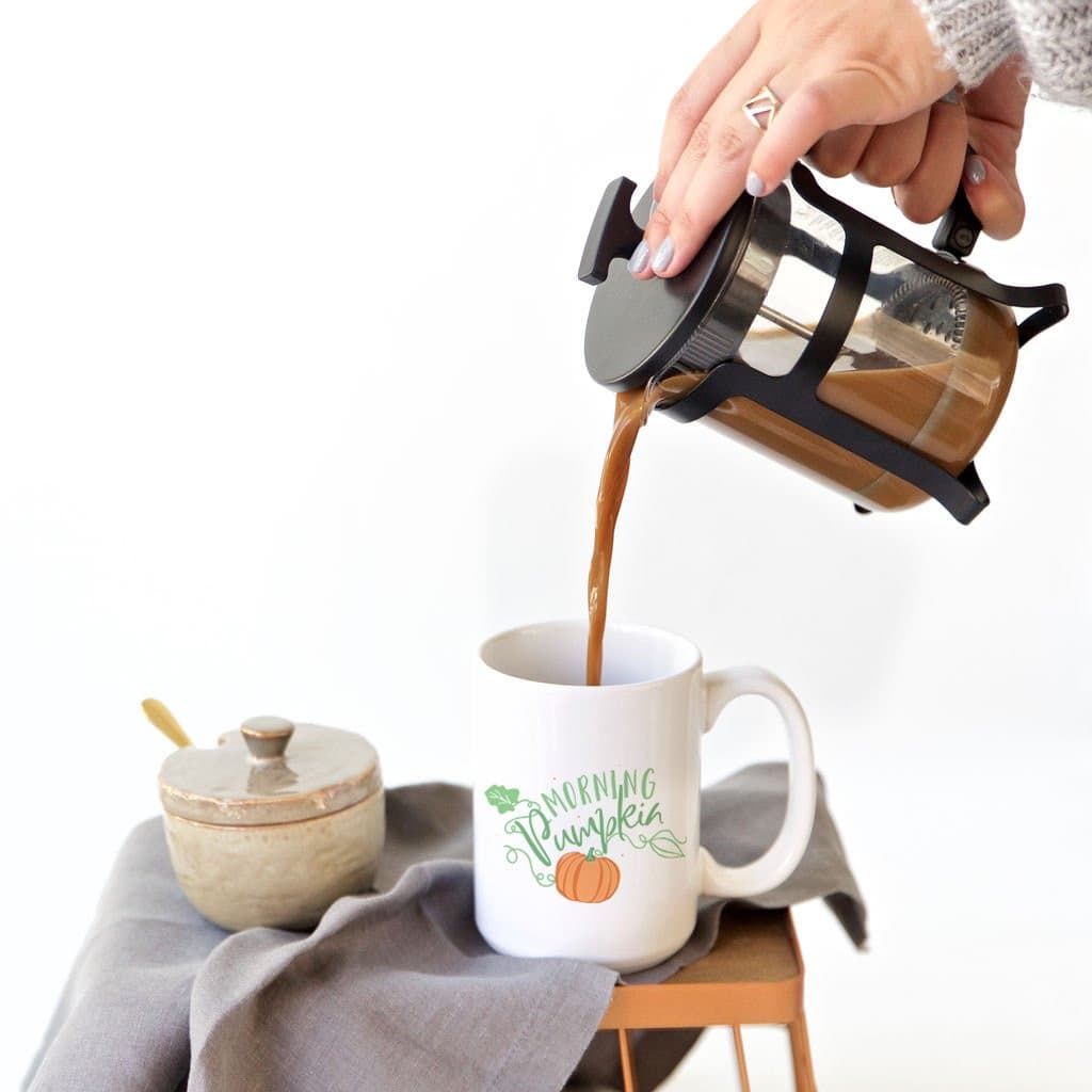 Morning Pumpkin Coffee Mug.