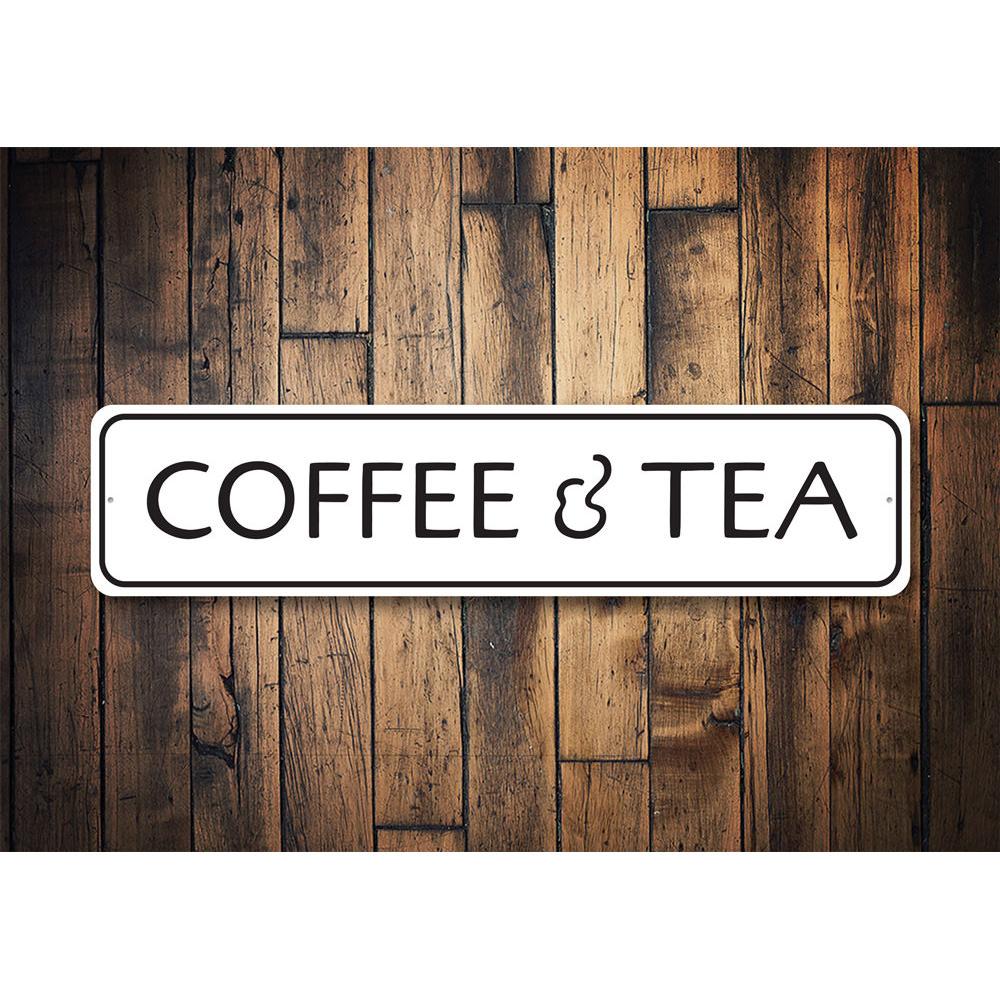 Coffee & Tea Sign.