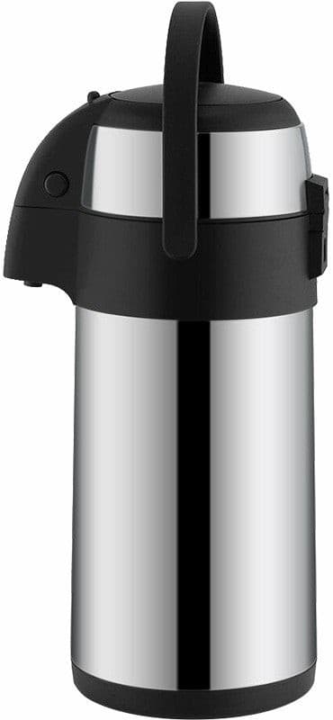 Air Pot for Tea Coffee 5L Pump Action Insulated Airpot Flask Drink.