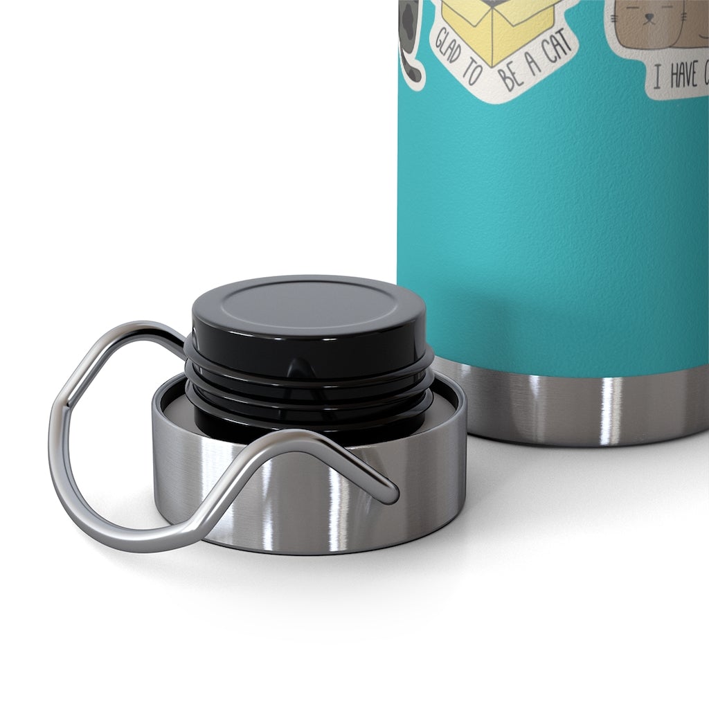 Everyday is Cat Day Insulated Thermos Bottle 22oz.