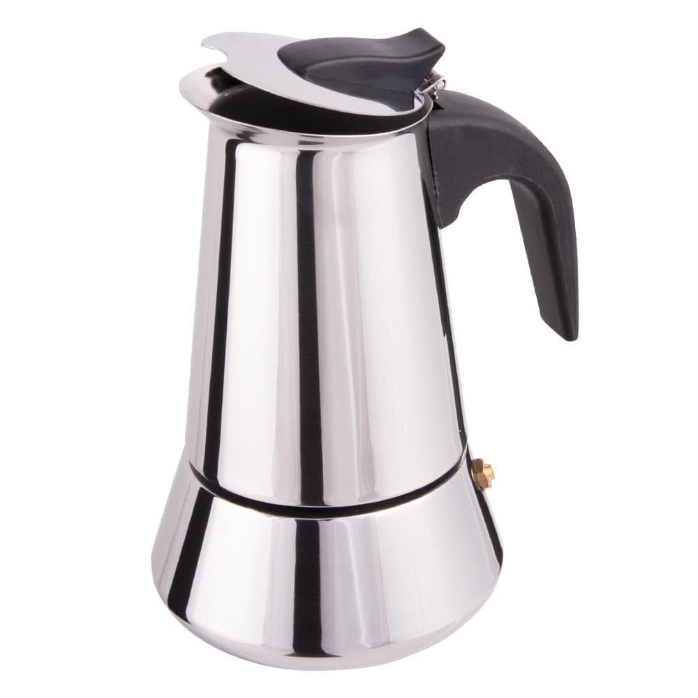 Biggcoffee Stovetop Espresso Maker, Moka Pot, Italian Coffee Maker- 6 Cup.
