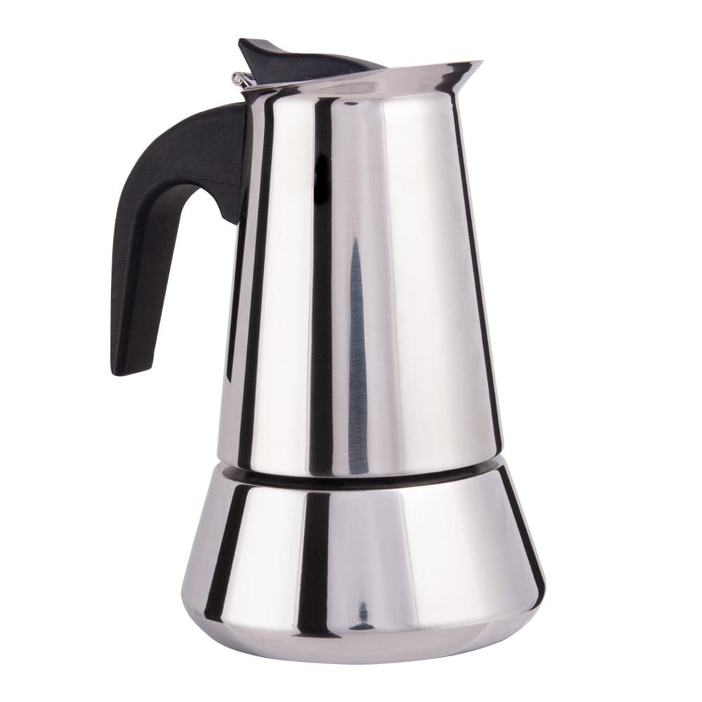 Stainless Steel Stovetop Italian Coffee Maker Espresso 6 Cup Moka