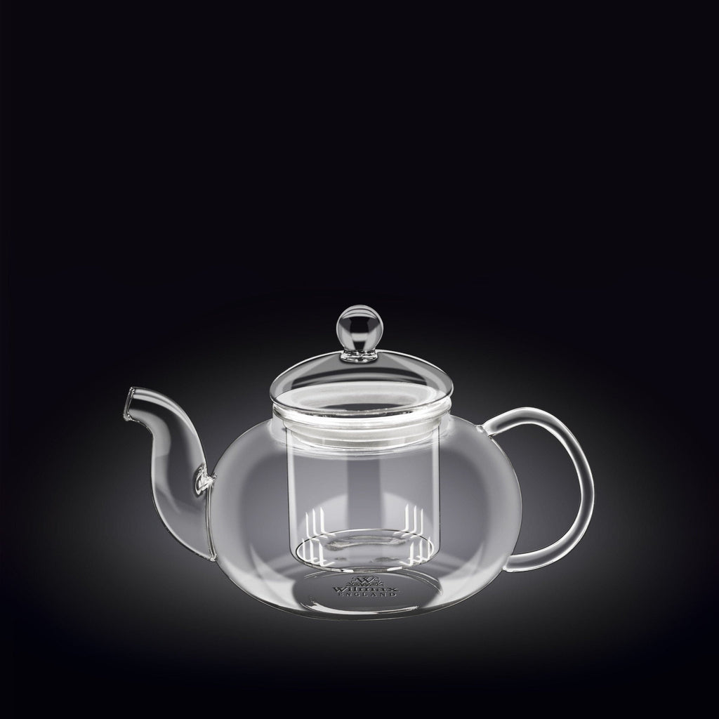 Wilmax Thermo Glass Tea Pot 20 Fl Oz | High temperature and shock.