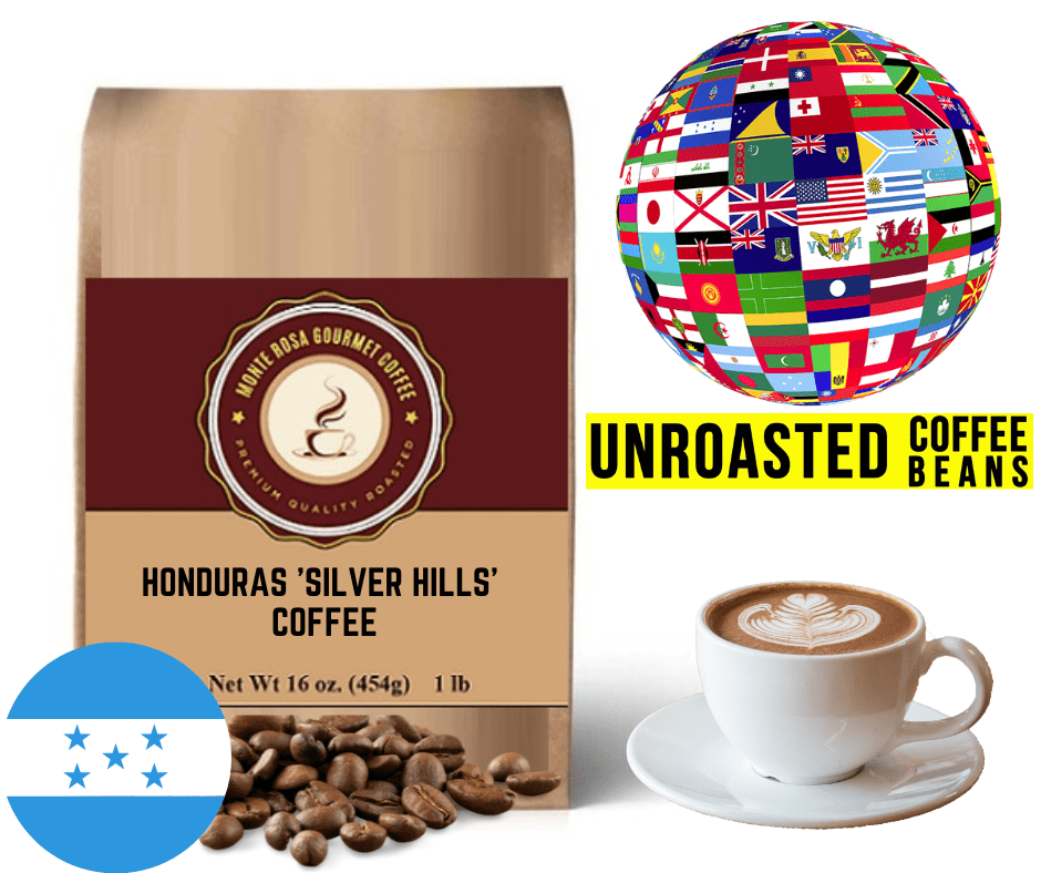 Honduras 'Silver Hills' Coffee - Green/Unroasted.