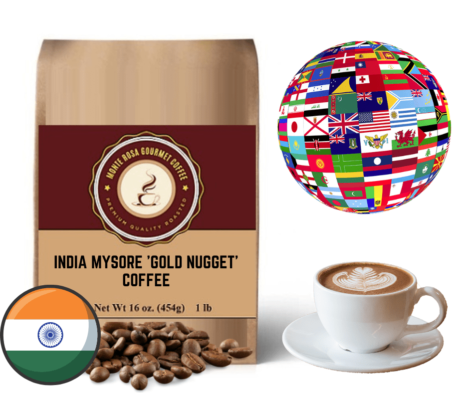 India Mysore 'Gold Nugget' Coffee.