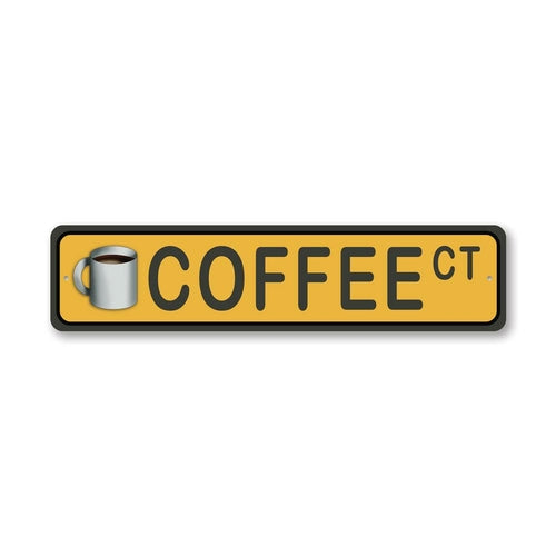 Coffee Street Sign.