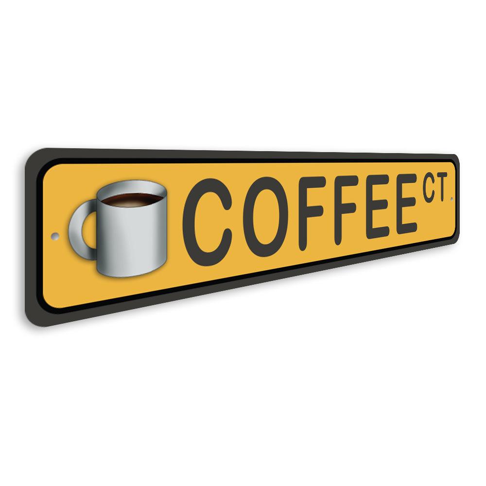 Coffee Street Sign.