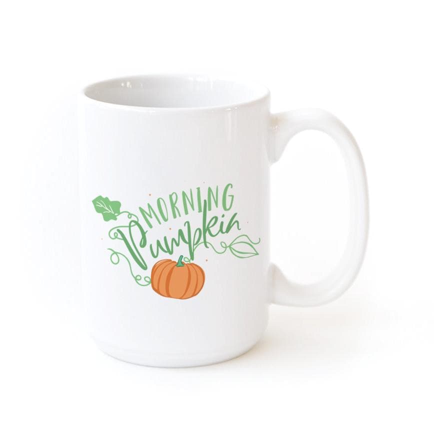 Morning Pumpkin Coffee Mug.