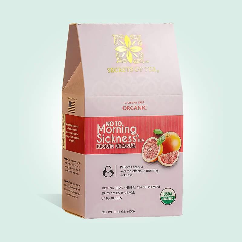 Pregnancy Morning Sickness Tea - Blood Orange: 40 Cups.