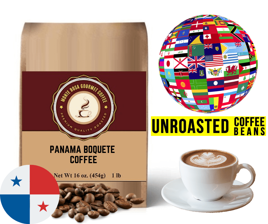 Panama Boquete Coffee - Green/Unroasted.