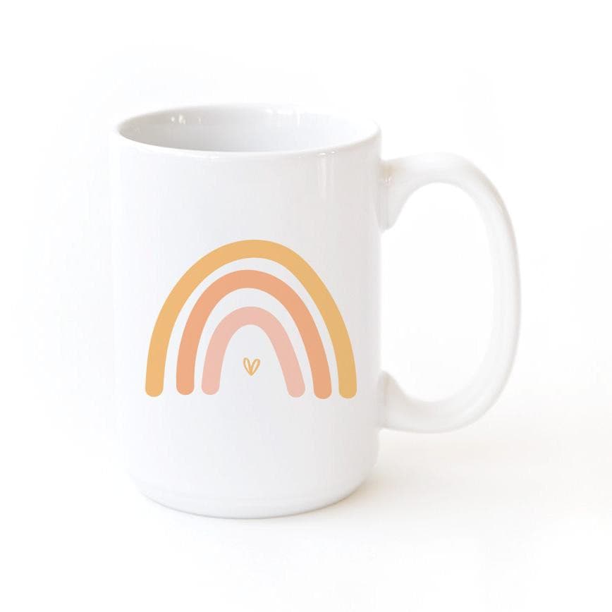 Rainbow Coffee Mug.