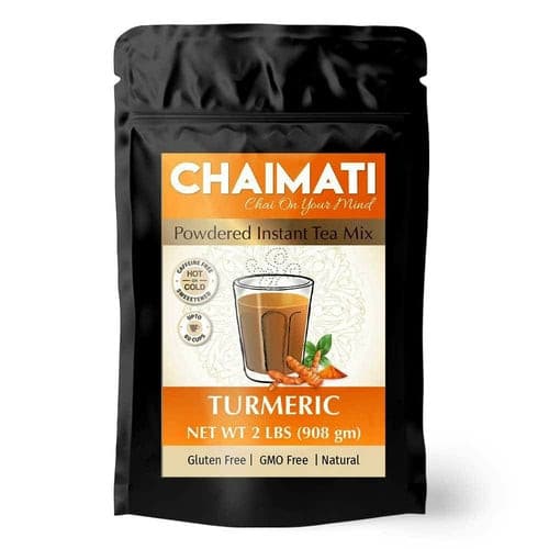 ChaiMati - Turmeric Chai Latte - Powdered Instant Golden Tea Premix.