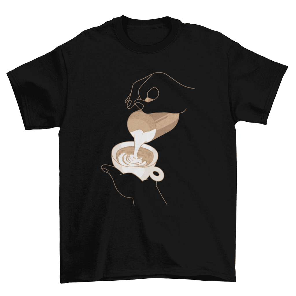 Latte Art T-shirt.