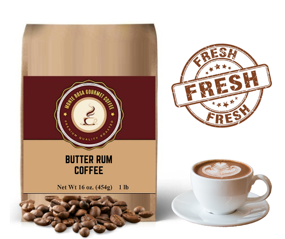 Butter Rum Flavored Coffee.