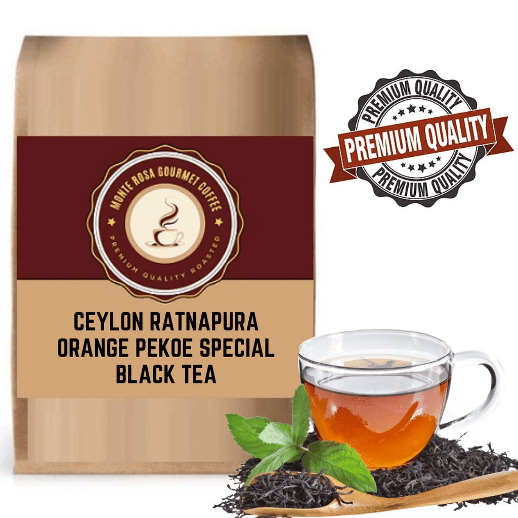 Ceylon Ratnapura Orange Pekoe Special Black Tea.