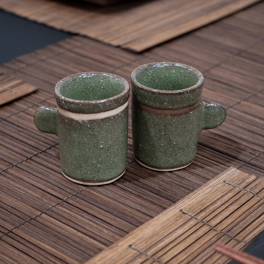 Green Wasabi Tea Cup.