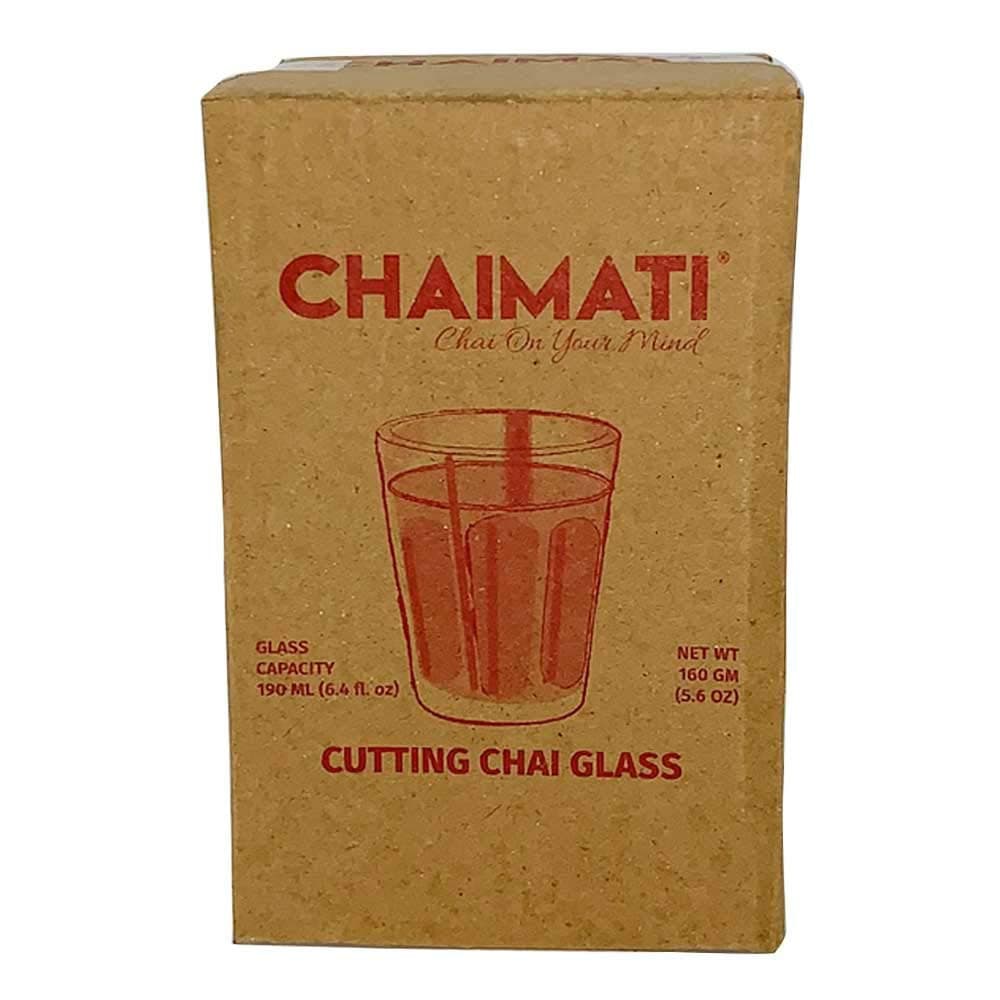 ChaiMati - Cutting Chai Tempered Glass Tea Cup - Pack of 6.