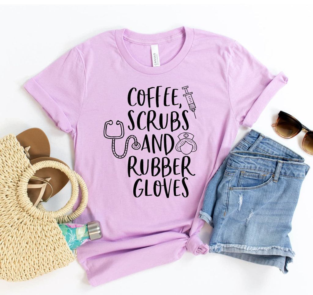 Coffee Scrubs And Rubber Gloves T-shirt.