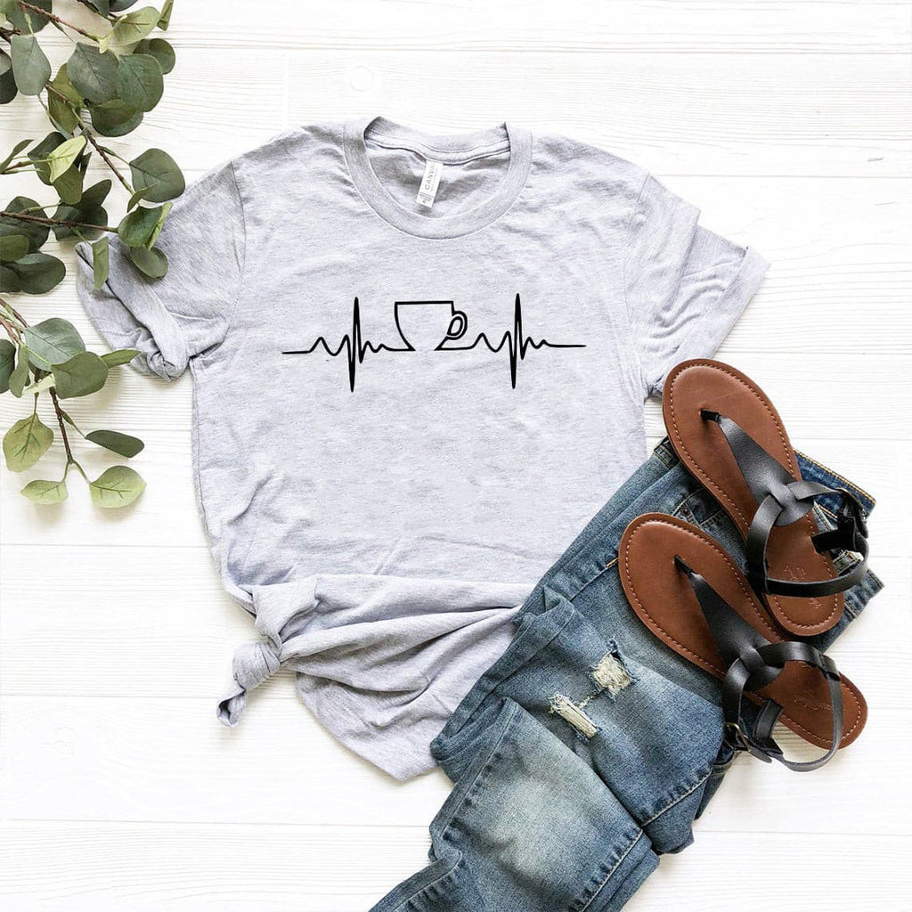 Coffee Heartbeat Shirt.