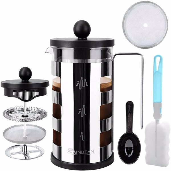 Stainless Steel 600 ml French Press Coffee Maker