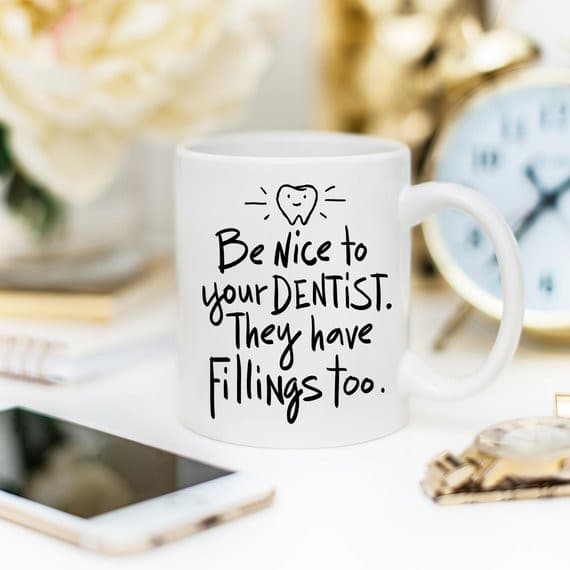 Funny Dentist Coffee Mug - Dentist Gift - Dental.