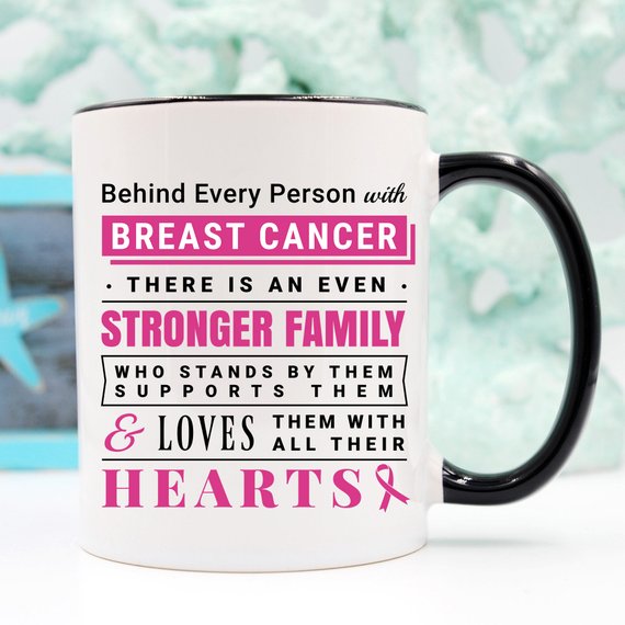Breast Cancer Coffee Mug - Behind Every Person.