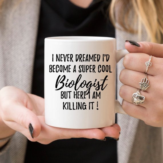 Biologist Mug, Gift For Biologist, Personalized.