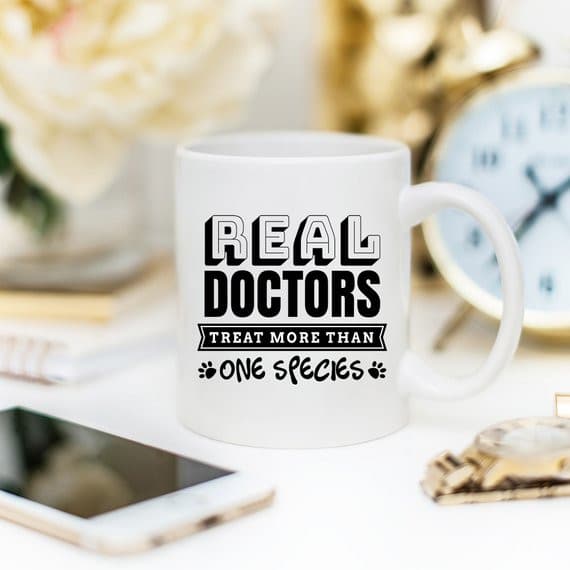 Real Doctors Treat More Than One Species - 11oz.