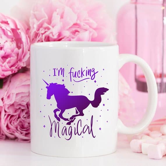 I'm F*cking Magical Unicorn Mug, Unicorn Mug,.