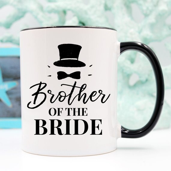 Coffee Mug, Brother Of The Bride, Top Hat,  Tea,.