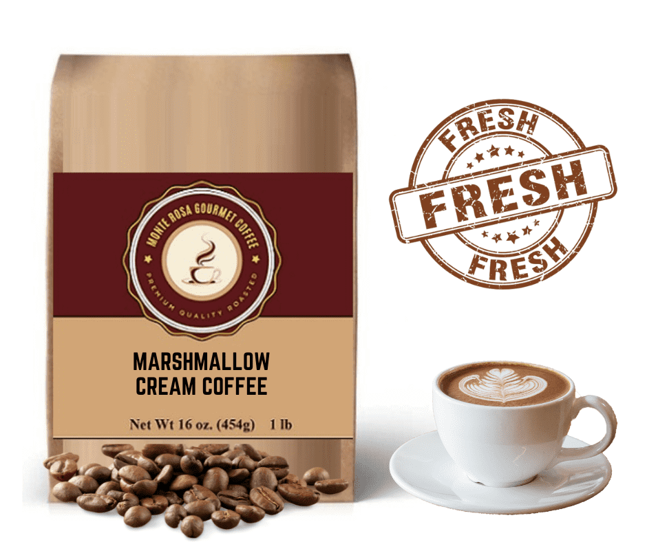 Marshmallow Cream Flavored Coffee.
